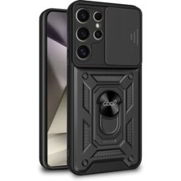 Capa p/ Samsung S928 Galaxy S24 Ultra Hard Ring (Preto) - COOL