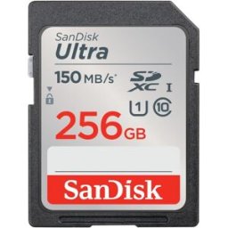 Cartão de Memória Ultra 256GB SDXC UHS-I Classe 10 - SANDISK