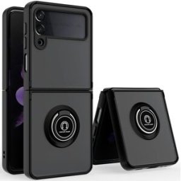 Capa Samsung F926 Galaxy Z Flip 3 Anel Hard (Preto) - COOL