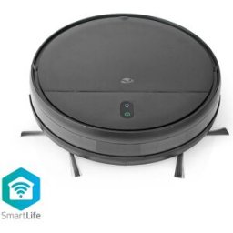 Aspirador Robot Vacuum Cleaner SmartLife Wi-Fi (Preto) - NEDIS