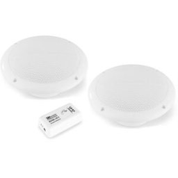 Sistema de Som Amplificado Bluetooth 60W c/ 2 Colunas Tecto 5" (BT10SET) - Power Dynamics