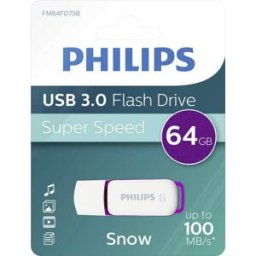 Pen Drive Flash Drive 64GB USB 3.0 Snow - PHILIPS