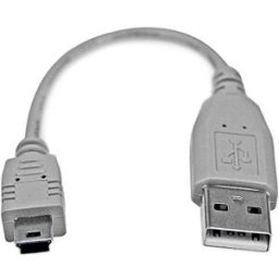 Cabo USB A Macho - Mini-USB B Macho (15cm) - STARTECH
