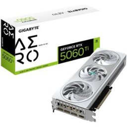 Placa Gráfica NVIDIA GeForce RTX 5060 Ti "Blackwell" Aero OC 8G GDDR7 DLSS4 - GIGABYTE