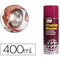 SCOTCH Cola Spray 3M Display Mount Adesiva Permamente Embalagem de 400 ml