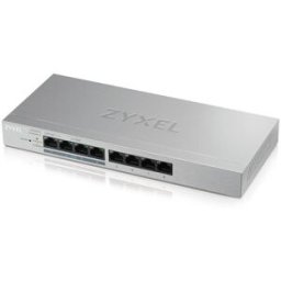 Switch GS1200-8HP v2 Gerido 1000 Mbit/s (Poe) Cinzento - ZYXEL