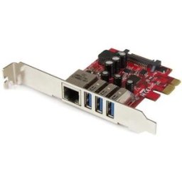 Placa de Rede Ethernet PEXUSB3S3GE 5000 Mbit/s - STARTECH