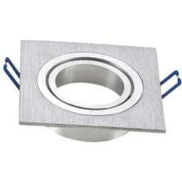 AIGOSTAR Aro Quadrado Ajustável em Aluminio p/ Lampadas MR16-GU10