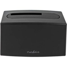 Docking Station p/ Discos Rígidos HDD/SSD 2.5 / 3.5" SATA (Preto) - NEDIS