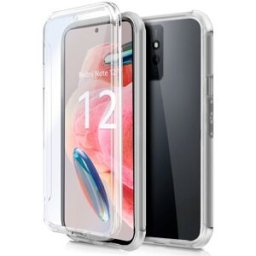 Capa Silicone 3D Frontal/Traseira p/ Xiaomi Redmi Note 12 (Transparente) - COOL
