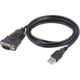 Cabo Adaptador USB2.0 A Macho -> DB9 Macho - GEMBIRD