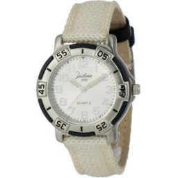 Relógio Analógico 32555B 34MM (Prateado) - JUSTINA
