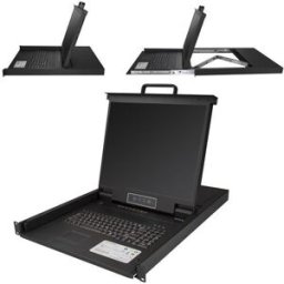 Consola Rack KVM para Servidor RKCONS1908K 19" Preto - STARTECH