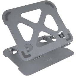 Suporte Ergonômico Ajustável p/ Computadores Portáteis 11" a 17.3" (Cinzento) - TOOQ