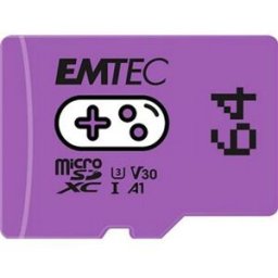 Cartão de Memória Micro SD 64Gb Gaming (Roxo) - EMTEC