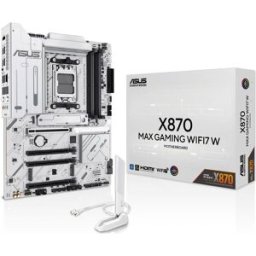 Motherboard ATX X870 Max Gaming WiFi7 White SktAM5 - ASUS
