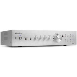 Amplificador Hi-Fi 400W c/ Leitor MP3 e CD Players AD420A (Alumínio) - AUDIZIO