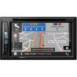 Auto Rádio Ecrã Tátil 6,2" (CD/DVD, GPS, Bluetooth, Apple CarPlay, WIFI, USB) - Pioneer