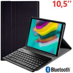 Capa Samsung Galaxy Tab S5e T720 / T725 10.5" c/ Teclado Bluetooth Couro Sintético 10,5" - COOL