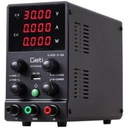 GETI Fonte Alimentação Regulável 0~60V 0~5A