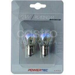Blister 2x Lampadas Halogéneo P21W 12V BA15s (RAINBOW) - M-TECH