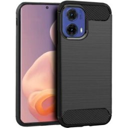 Capa p/ Motorola Moto G85 5G Carbono Preto - COOL