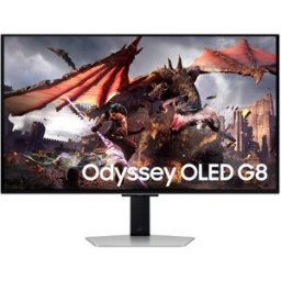 Monitor Gaming Odyssey OLED G8 32" G80SD 4K Ultra HD (Prateado) - SAMSUNG