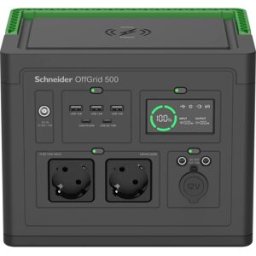Estação de Energia Portátil 517Wh 749W PPS500-GR (Preto/Verde) - APC