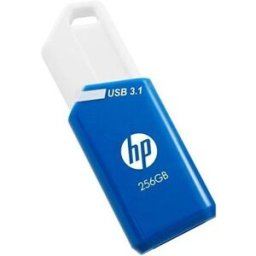 Pen Drive 256GB X755W USB 3.1 (Azul/Branco) - HP