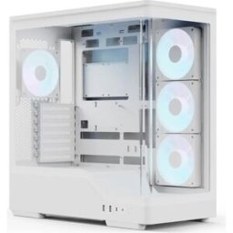Caixa ATX P500A Glass (Branco) - AEROCOOL