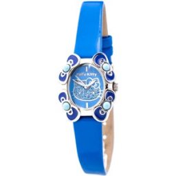 Relógio Analógico HK7129L-03 23MM (Prateado) - HELLO KITTY