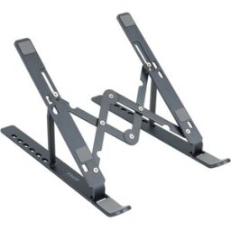 Suporte de Elevação p/ Monitor/Tablets/Livros (Cinzento) - TOOQ
