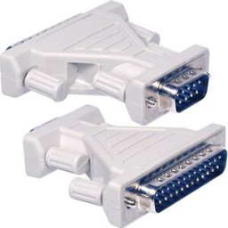 Velleman Ficha Adaptadora DB25 Macho - DB9 Macho