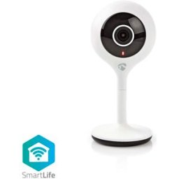 Câmara de Vigilância Interior IP SmartLife Wi-Fi 1080p Full HD (Branco) - NEDIS