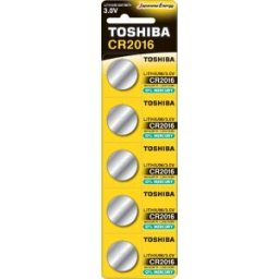Pilha Lithium Cr2016 - Bl5 3V - TOSHIBA