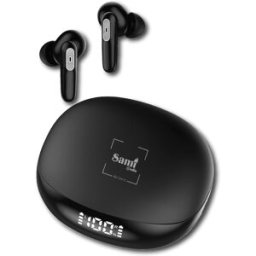 Auriculares Space Anc Bluetooth Tws c/ Caixa de Carregamento (Preto) - SAMI