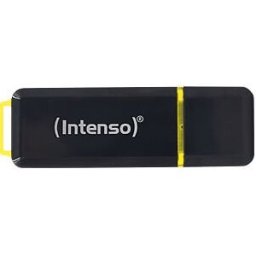 Pen Drive USB 3.2 High Speed Line 128GB (Preto/Amarelo) - INTENSO