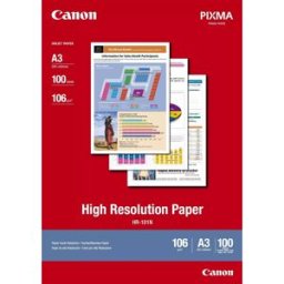 Papel Fotográfico de Alta Resolução HR-101N A3 (100 Folhas) - CANON