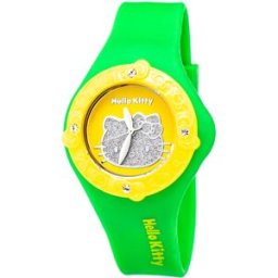 Relógio Analógico HK7158LS-03 40MM (Verde) - HELLO KITTY