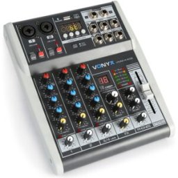Mesa de Mistura 4 Canais c/ USB/SD/MP3/BLUETOOTH com DSP (VMM-K402) - VONYX