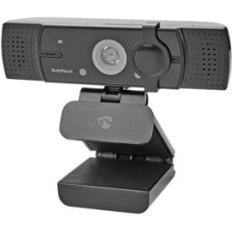 Webcam 4K Ultra HD USB (Preto) - NEDIS