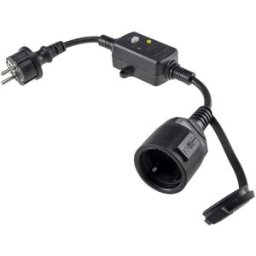 CHILITEC Cabo Adaptador de Proteção de Corrente Residual contra Sobrecargas (IP44)