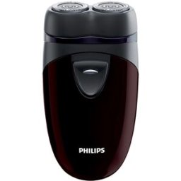 Máquina de Barbear Elétrica PQ206 (Preto/Bordô) - PHILIPS