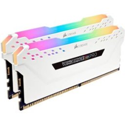 Memória RAM Vengeance RGB Pro 32GB (2x16GB) DDR4-3200MHz CL16 (Branco) - CORSAIR