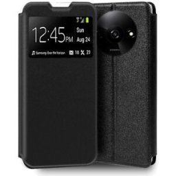 Capa Flip p/ Xiaomi Redmi A3 (Preto) - COOL