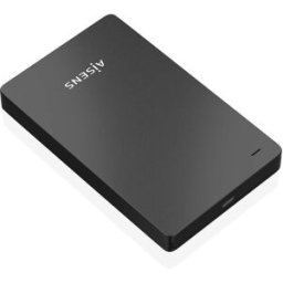 Caixa Externa USB p/ Disco SATA 2.5" (Preto) - AISENS
