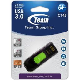 Pen Drive C145 64GB USB Type-A 3.2 Gen 1 - TEAM GROUP