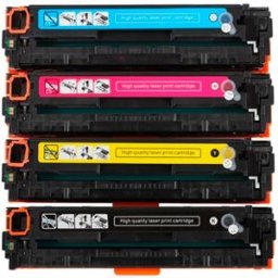 Toner Compatível HP Laserjet Cp2020 / Cp2025 Multipack Preto / Amarelo / Cian / Magenta - CLOVER