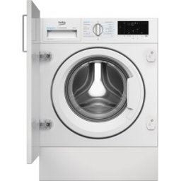 Máquina de Lavar Roupa de Encastre EnergySpin SteamCure B3WBT48435WB 8Kg 1400RPM (Branco) - BEKO