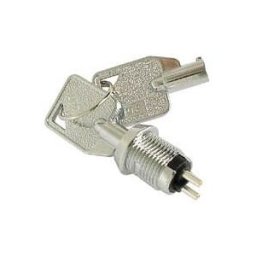 Interruptor de Chave 1P ON-OFF Tubular (SPST) - VELLEMAN
